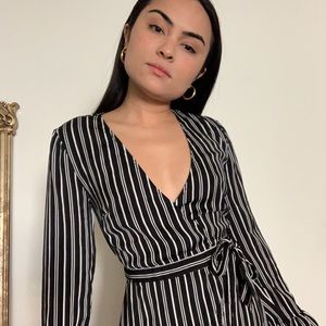 The Fifth Label: V Cut Wrap Dress